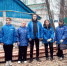 Юные добровольцы приняли участие в уборке территории Успенского кафедрального собора - Яранская епархия